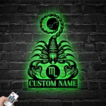 Spiritual Religious Metal Sign Personalized Horoscope Name 1