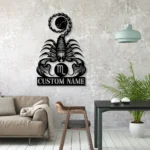 Spiritual Religious Metal Sign Personalized Horoscope Name 1