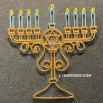 Spiritual Religious Neon Sign Hanukkah 1