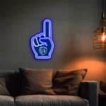 Sporting Kansas City Neon Sign Mls Fc Foam Finger 1