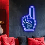 Sporting Kansas City Neon Sign Mls Fc Foam Finger 1