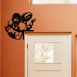 Sports Metal Sign American Football Player 1