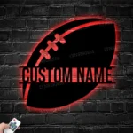 Sports Metal Sign American Pigskin 1