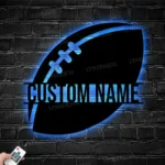 Sports Metal Sign American Pigskin 1