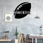 Sports Metal Sign American Pigskin 1