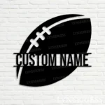 Sports Metal Sign American Pigskin 1