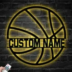 Sports Metal Sign Court Game 1