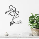 Sports Metal Sign Custom Ballerina Dance 1