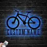 Sports Metal Sign Custom Bicycle Mtb 1