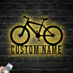 Sports Metal Sign Custom Bicycle Mtb 1
