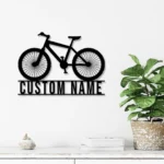 Sports Metal Sign Custom Bicycle Mtb 1