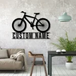 Sports Metal Sign Custom Bicycle Mtb 1