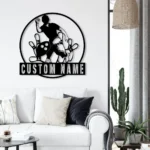 Sports Metal Sign Custom Bowling Alley 1