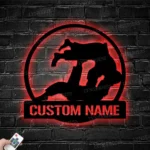 Sports Metal Sign Custom Brazilian Jiu Jitsu 1