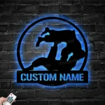 Sports Metal Sign Custom Brazilian Jiu Jitsu 1