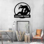 Sports Metal Sign Custom Brazilian Jiu Jitsu 1