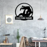Sports Metal Sign Custom Brazilian Jiu Jitsu 1