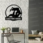 Sports Metal Sign Custom Brazilian Jiu Jitsu 1