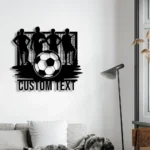 Sports Metal Sign Custom Football Field 1