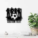 Sports Metal Sign Custom Football Field 1