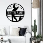 Sports Metal Sign Custom Golfing 1