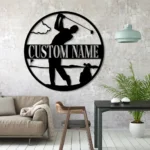 Sports Metal Sign Custom Golfing 1