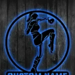 Sports Metal Sign Custom Kickboxing 1