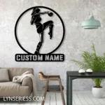Sports Metal Sign Custom Kickboxing 1