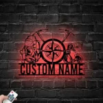 Sports Metal Sign Custom Rock Climbing Tools 1