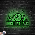 Sports Metal Sign Custom Rock Climbing Tools 1