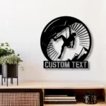 Sports Metal Sign Custom Rock Mountain Climbing 1