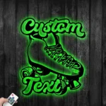 Sports Metal Sign Custom Roller Skates 1