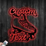 Sports Metal Sign Custom Roller Skates 1
