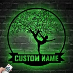 Sports Metal Sign Custom Sacred Tree 1