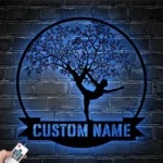 Sports Metal Sign Custom Sacred Tree 1