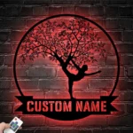 Sports Metal Sign Custom Sacred Tree 1