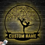 Sports Metal Sign Custom Sacred Tree 1