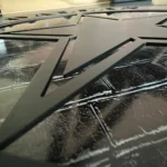 Sports Metal Sign Custom Skiing 1