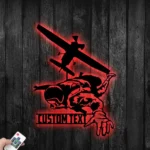 Sports Metal Sign Custom Skydiving 1