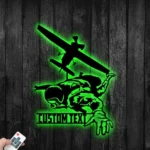 Sports Metal Sign Custom Skydiving 1