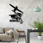 Sports Metal Sign Custom Skydiving 1