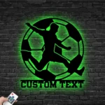 Sports Metal Sign Custom Soccer 1