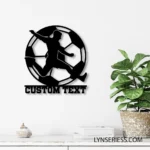 Sports Metal Sign Custom Soccer 1