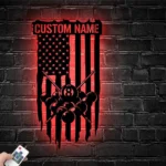 Sports Metal Sign Custom Us Billiards 1