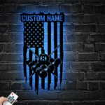 Sports Metal Sign Custom Us Billiards 1