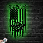 Sports Metal Sign Custom Us Billiards 1