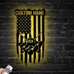 Sports Metal Sign Custom Us Billiards 1
