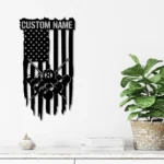 Sports Metal Sign Custom Us Billiards 1