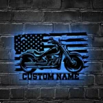 Sports Metal Sign Custom Us Dirt Bike 1
