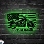 Sports Metal Sign Custom Us Dirt Bike 1